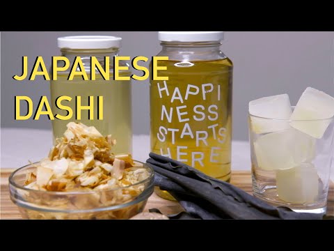 How to make Dashi + Vegetarian Dashi だしの作り方３種類（レシピ）