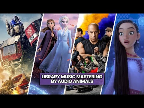 Audio Animals Film Library Music Mixing & Mastering Showreel 2024