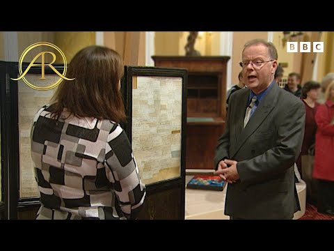 Over 500 Famous Signatures Discovered On 19th Century Dress Screen | Antiques Roadshow