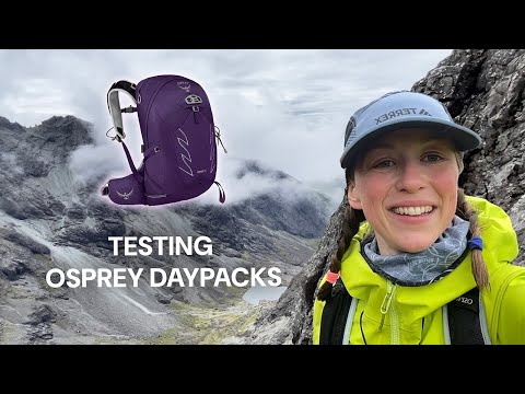 Testing Osprey Daypacks on the Cuillin Ridge!