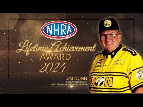 NHRA Funny Car icon Jim Dunn honored with NHRA Lifetime Achievement Award