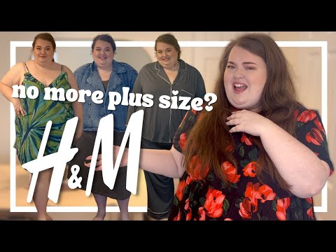 WHAT’S GOING ON WITH H&M PLUS SIZE? NO MORE PLUS SIZE RANGE? try on haul | 2024