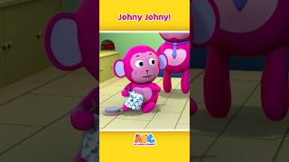 Johny Johny Yes Papa Song #Shorts #allbabieschannel #kidsshowsclub