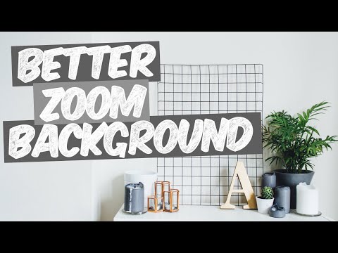 Tips to Improve Zoom Background