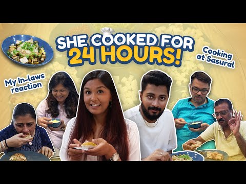 MRIDUL Cooks ALL The Meals For 24 Hours👩🏽‍🍳💖/ Mridul & Aditya