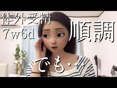 【不妊治療】7w6d赤ちゃんは順調。でも……