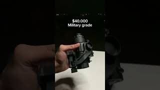 CHEAP nightvision goggles vs REAL military PVS14 😮‍💨 #nightvision #tacticalgear