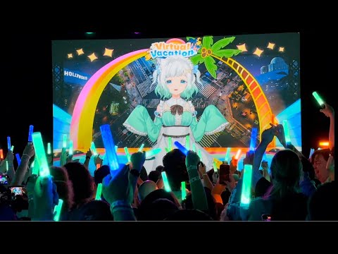 Virtual Vacation concert with Pandora, Miori, Mint, and Bao