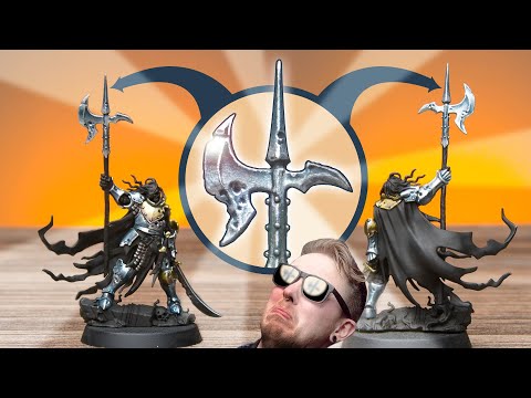 How to Paint True Metals - START TO FINISH!