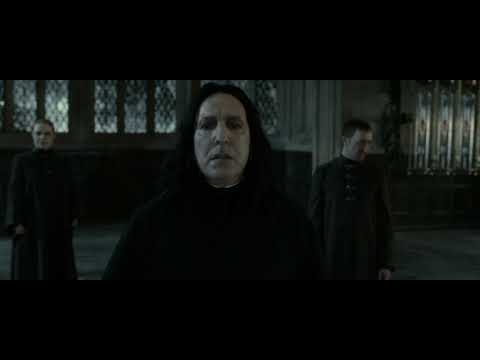 Harry Potter and the Deathly Hallows 2/Best scene/Daniel Radcliffe/Alan Rickman/Maggie Smith