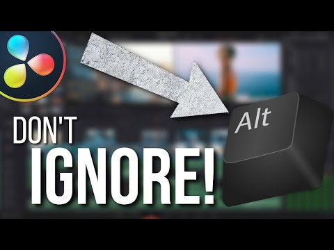 If you only learn ONE Shortcut... Make it this one! Davinci Resolve