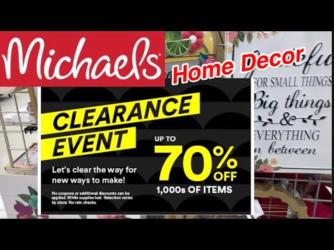 Michaels Clearance | Home Decor | 4th July decoration & so many deals