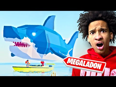 WE CAUGHT THE NEW MEGALADON IN THE NEW ROBLOX FISCH UPDATE