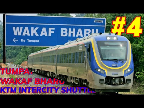 Tiket 1 Ringgit KTM Intercity Shuttle Tumpat - Wakaf Bharu (Eps.4 Kereta Api Rimba Malaysia)