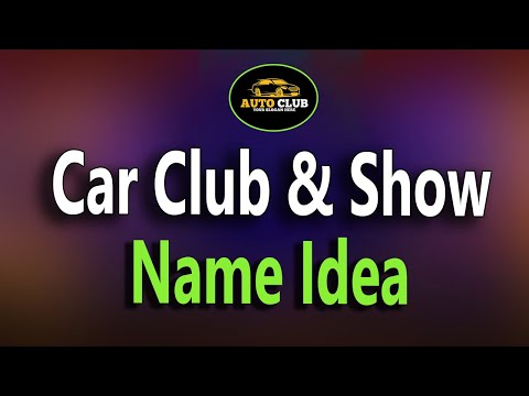 Car club Names idea List and car shows names. badass honda car club names. japanese car group names.