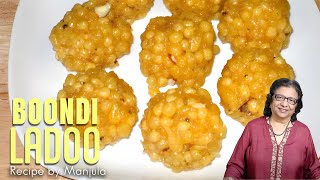 Boondi Ladoo | How to make Boondi Ladoo | Recipe for Boondi Ladoo | Homemade Boondi Ladoo