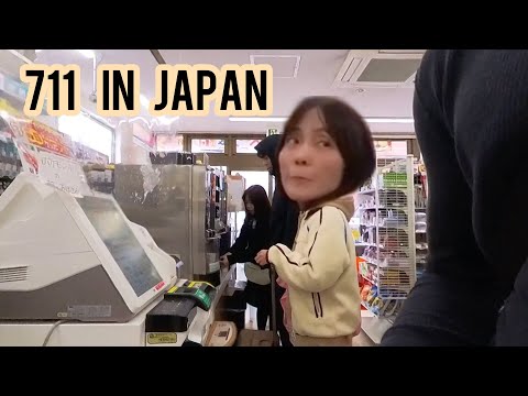 Getting Weird Looks at Seven Eleven in Japan