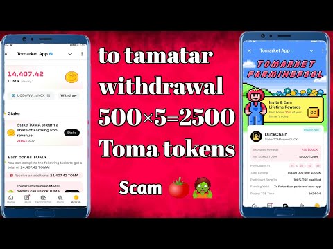 Tomarket Airdrop Listing  Market | Tomarket Big Update | Tomarket Airdrop Withdrawal  New Update