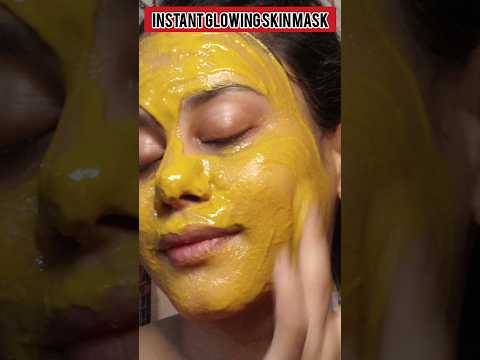 Instant Golden Glow Skin Mask 7dayschallenge #ashortaday #shorts