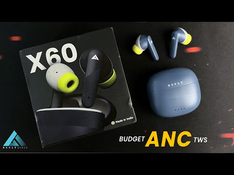 Experience 'Pin Drop Peace' with 30dB ANC ⚡️Boult X60 EARBUDS REVIEW