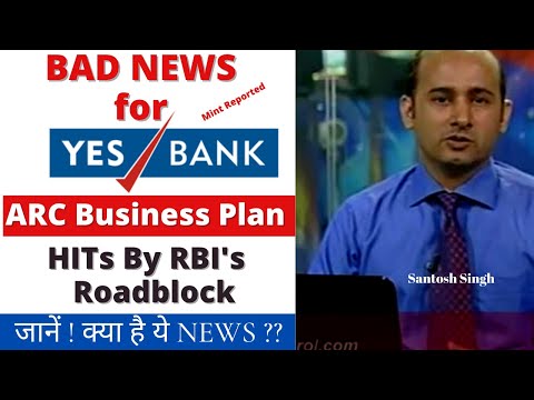 YES Bank Share News | ARC Business Set Up Plan Derailed? | By Santosh Singh | #shorts