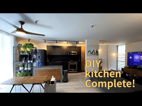 【ENG SUB】DIY Kitchen Complete!