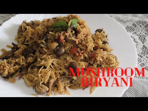 Easy and Quick Mushroom Biryani in Pressure Cooker |மஷ்ரூம் பிரியாணி |காளான் பிரியாணி|RecipesinTami