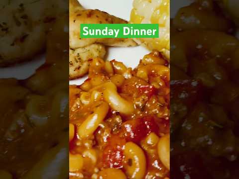 Sunday Dinner Goulash / Southern Cooking / Soul food