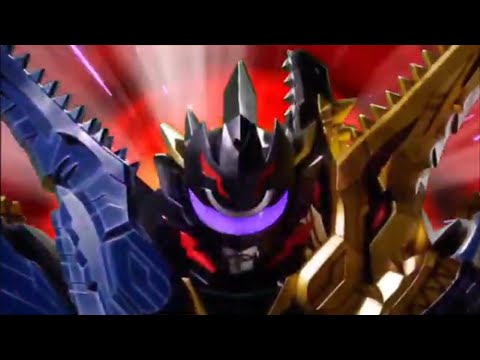 Power Rangers Dino Fury - Mosa Shadow Megazord First Transformation And Battle