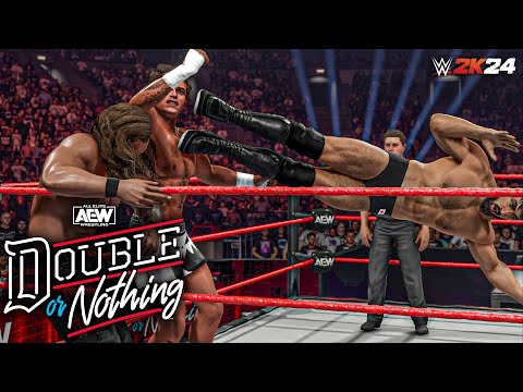 Chris Jericho vs HOOK vs Katsuyori Shibata | FTW Championship | Double or Nothing '24