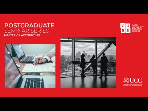 PG Seminar Series – Master of Accounting