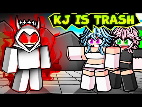 They Said KJ Was TRASH, So I RUINED Them... (Strongest Battlegrounds)