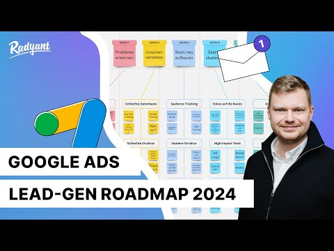 Tutorial | Google Ads Lead-Gen Roadmap 2024 | +30 % Anfragen und +50 % Umsatz bei gleichem Budget