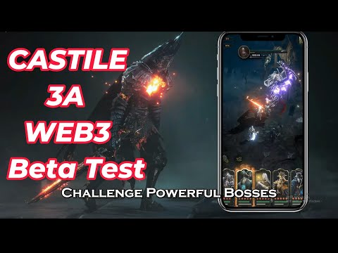 【CASTILE】超強3A放置型卡牌手遊BETA測試,殺時間的好遊戲,公會收人中!#castile