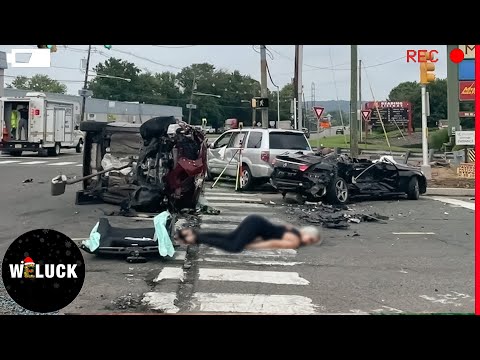 150 SHOCKING 2024: Idiots in Cars | Car Crashes & Insane Police Chases Near Disaster!