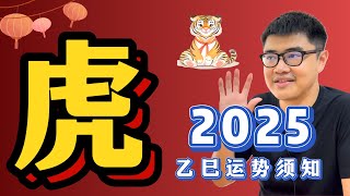 成为慈善家的虎大爷？迎接福报的时刻到了 | 2025乙巳年运势——【虎】Tiger｜蛇年生肖运程 | 超详细解析