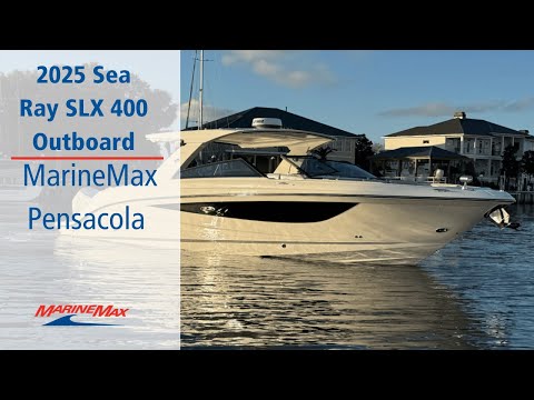 2025 Sea Ray SLX 400 Outboard | Full Walkthrough and Features