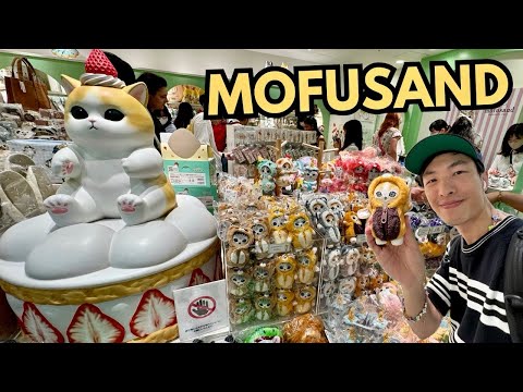 Cutest Cat Shop in Tokyo! Mofusand Tokyo Station 🐱