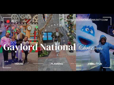 Travel Vlog| Gaylord National Harbor