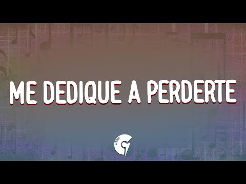 Alejandro Fernández - Me Dediqué a Perderte (Letra/Lyrics)