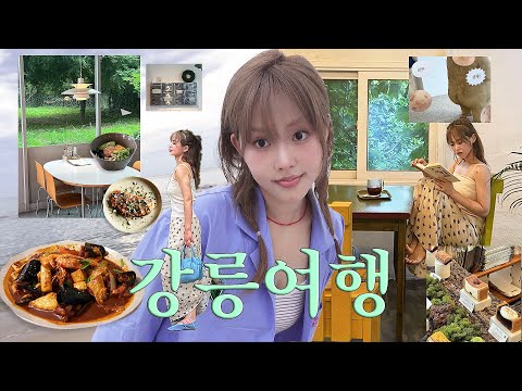 혼여고수의 1박2일 강릉여행 브이로그🐠 강릉감성카페, 강릉소품샵,강릉맛집추천, 강릉독립서점 I 서록seorok