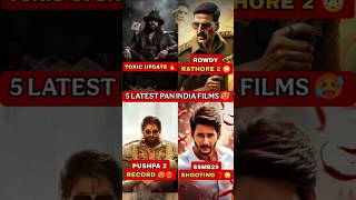 5 Big Latest Filmi News | 😱🔥 #top5 #shorts #movieupdates