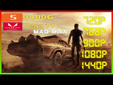 Mad Max | Ryzen 5 3400G Vega 11 2x8 (2666MHz) 16GB RAM