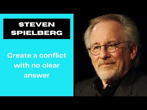 Steven Spielberg: Great Storytelling has a Conflict with No Clear Answer | Filmmaking Secrets