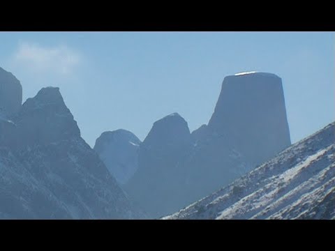 Mount Asgard seen from Glacier lake - Penny Icecap 2009 expedition