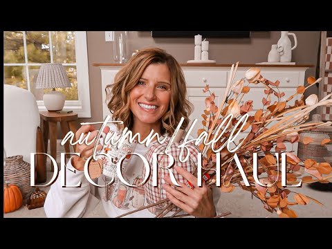 *NEW* FALL HOME DECOR HAUL 2024 | SIMPLE AND AFFORDABLE FALL DECOR IDEAS