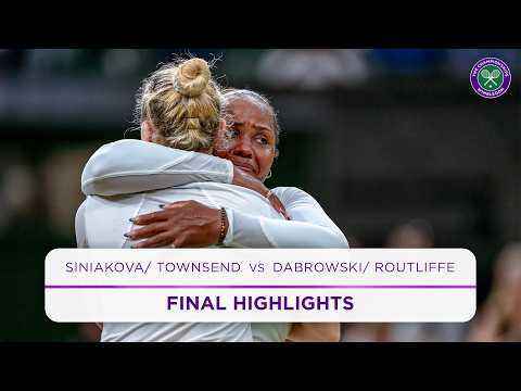 Thrilling final action | Siniakova/ Townsend vs. Dabrowski/ Routliffe | Final Highlights | Wimbledon