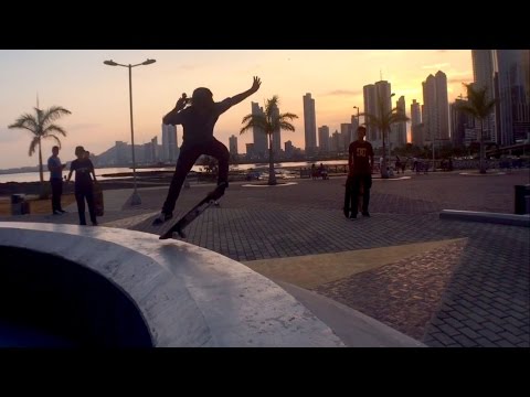 A Day of Street Skateboarding in Panama City