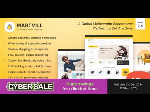 How to Install Martvill - Global Multivendor eCommerce Platform | Step-by-Step Guide #PHP