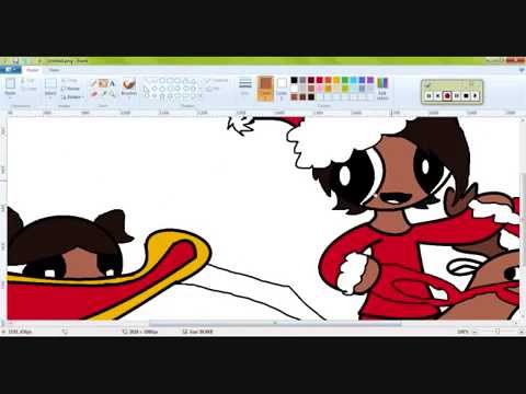 Kayla's Christmas Speedpaint 2014